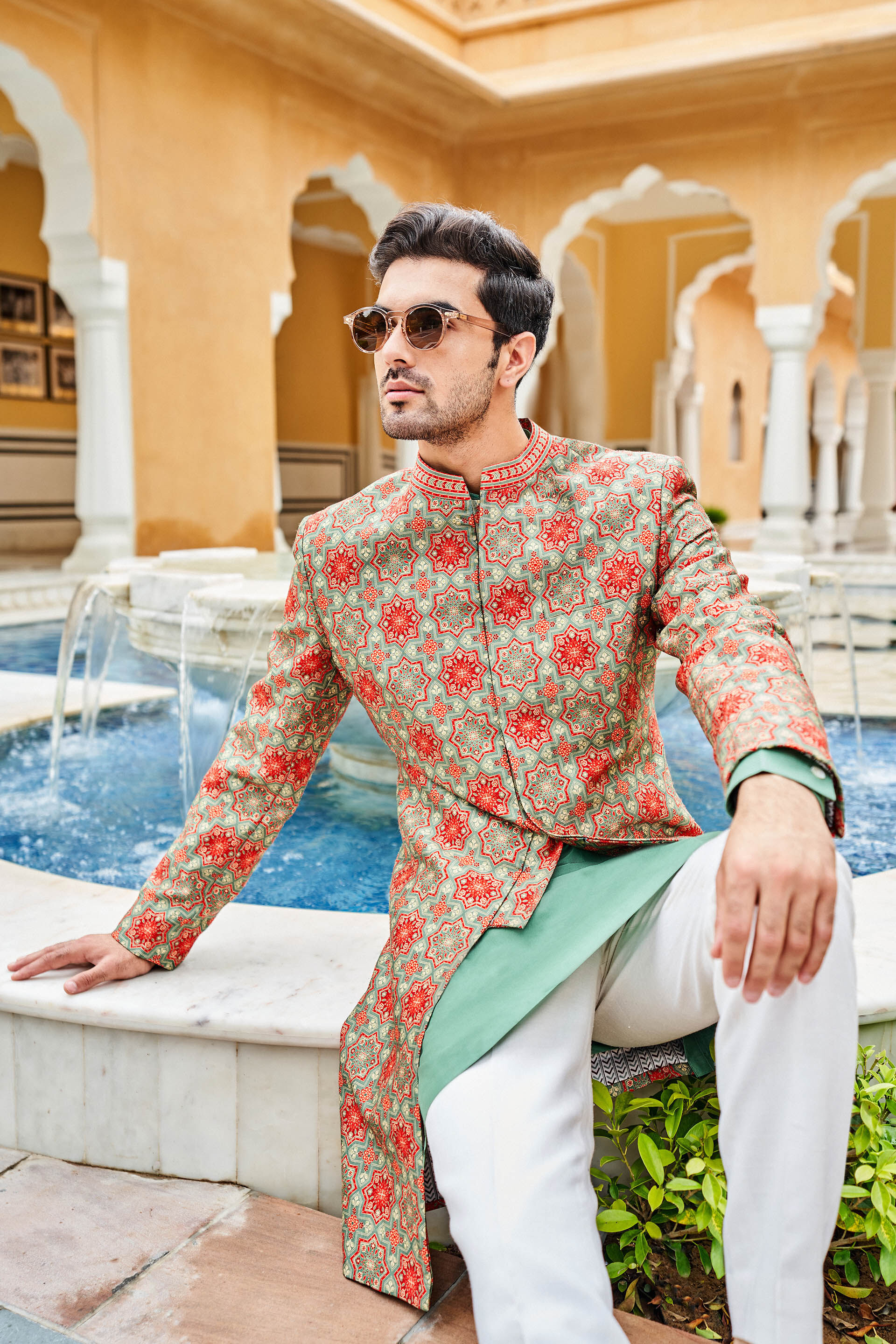 Trish Sherwani - Sage Green, Sage Green, image 3